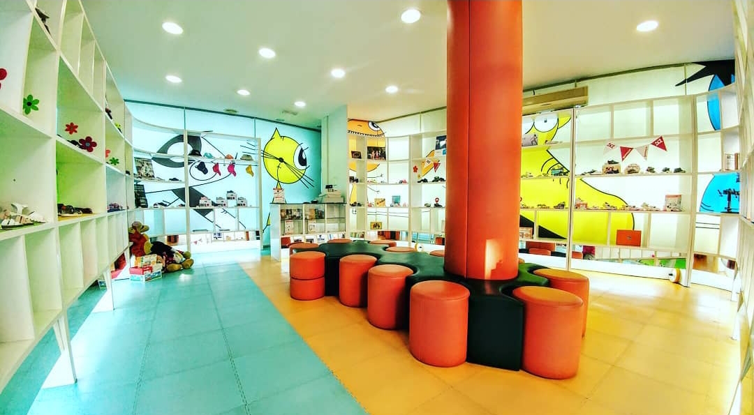 Interior de la botiga